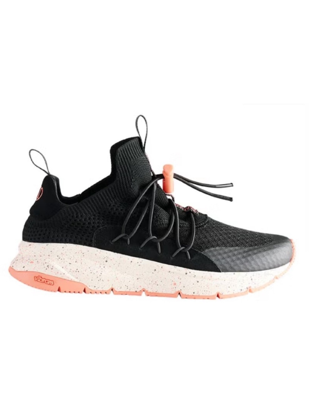 Ollie Gray black/ coral sneakers size 7.5